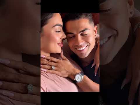 cristiano Ronaldo with wife Georgina Rodriguez 🤩😍 #cristianoronaldo #georginarodriguez #shorts