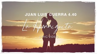 Juan Luis Guerra 4.40 - La Hormiguita (Lyric Video)
