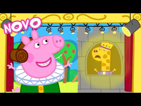 Capa de Peppa Pig Português Brasil | Princesa Presa em Uma Torre | NOVO Contos da Peppa Pig