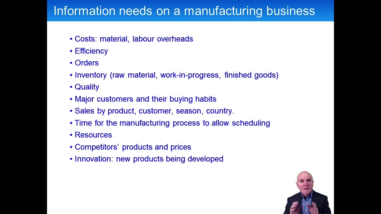 Effect of Information Technology on Strategic Management Accounting - ACCA APM
