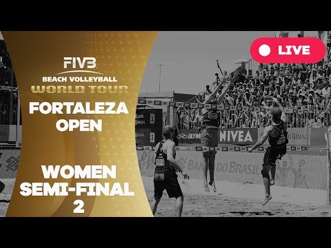 Волейбол Fortaleza Open — Women Semi Final 2 — Beach Volleyball World Tour