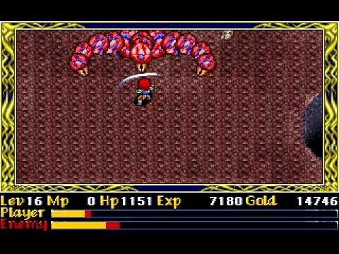 Ys II Special - First Boss