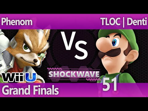 SW 51 Smash 4 - Phenom (Fox, Greninja) vs TLOC | Denti (Luigi, Sheik) - Grand Finals