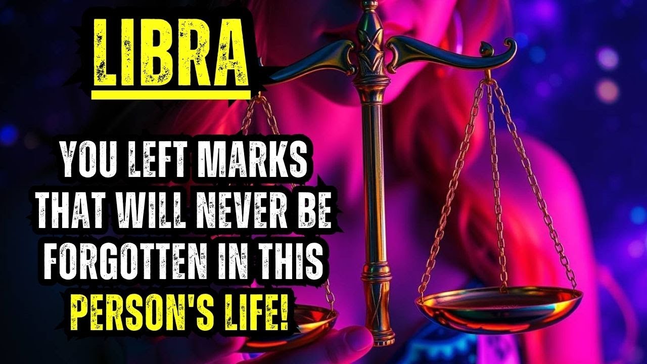 ♎❤️LIBRA - YOU LEFT MARKS THAT WILL NEVER BE FORGOTTEN IN THIS PERSON'S LIFE! 💥🌙