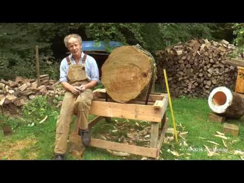 The making of a log hive - Treatment Free Tree Beekeeping in  Great Britain