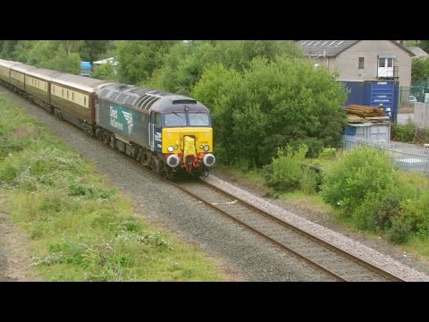 Bagillt 24.7.2015 - Belmond Northern Belle with 57306 57305 - Flint Holywell