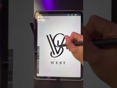 Logo for #west We make your logo, for Personal /Business Brand. #logodesign #growonyoutube #shorts