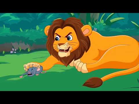 সিংহ ও ইঁদুরের গল্প | The Lion and The Mouse | Bengali Fairy Tale | Gigglebox