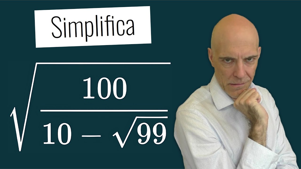 Simplificación de una raíz cuadrada muy TOP🧠