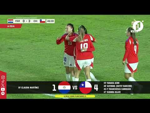 #ResumenP11 Paraguay 1-4 Chile FIFA Women's Friendly 12-07-2024 COMPLETE COMPACT SUMMARY