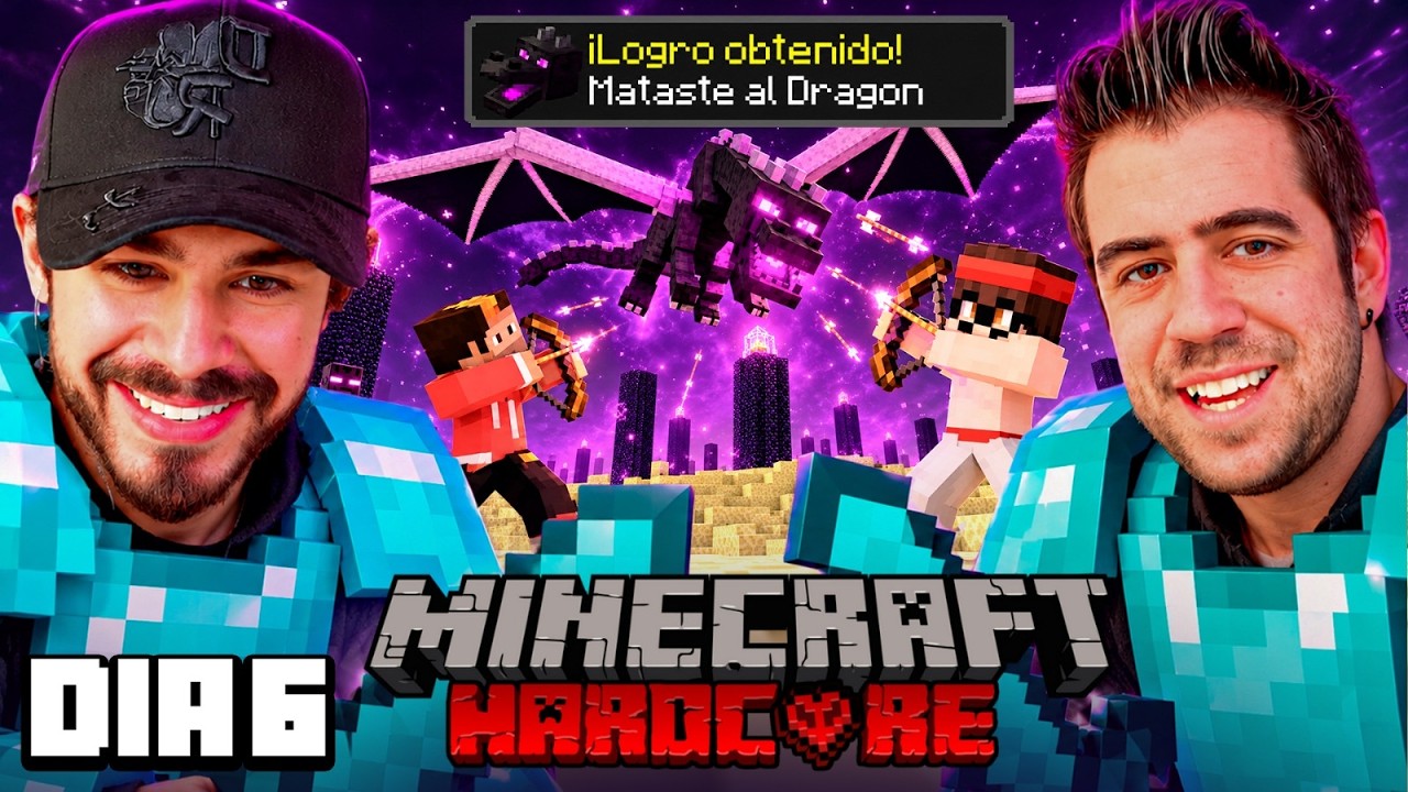EL FINAL DE MINECRAFT HARDCORE CON AURON 😭