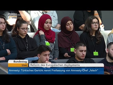 Sitzung Deutscher Bundestag am 01.02.2018 zu Familiennachzug, Asylsystem, Einmarsch Türkei in Syrien