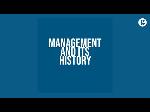 Management and its History