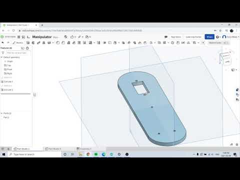 3D Printed Simple SCARA Robot