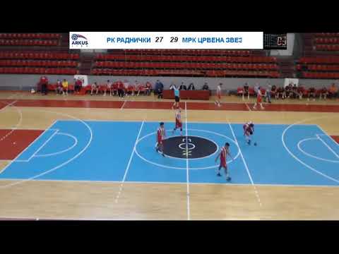 ARKUS liga 6. kolo / SPD Radnički - MRK Crvena Zvezda