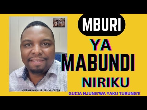 MBURI YA MABUNDI HIHI NIRIKU.