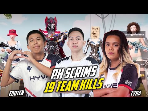 REUNITED WITH MY FORMER AKUMA TEAMMATES FT. @edoten8822 @TyraGaming WWCD 19 TEAM KILLS @ PH SCRIMS