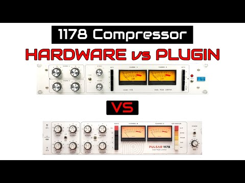 Urei 1178 Compressor | Hardware vs Plugins