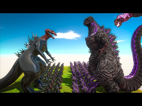 Growing Godzilla Bloodbath VS Shin Godzilla Size Comparison