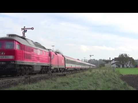 BR 232/234 im EC-Dienst zwischen München - Salzburg über Mühldorf