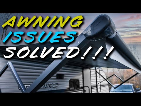 RV Awning Issue Solved On My Travel Trailer