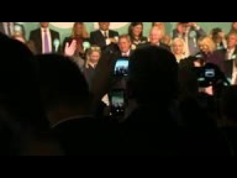 Farage addresses Brexit Party rally in London
