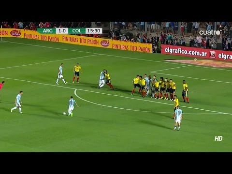 Lionel Messi vs Colombia (Home) 16/11/2016 HD 1080i by SH10
