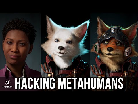 🦊🏴‍☠️ "MetaHuman Creatures Magic Unleashed with Snow & Chase! ✨ | Unreal Engine Showcase"