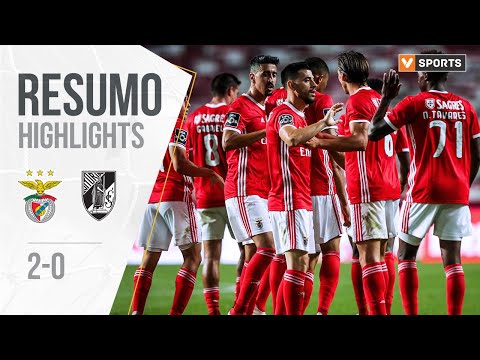 Highlights | Resumo: Benfica 2-0 Vitória SC (Liga 19/20 #32)