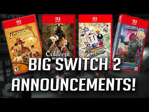 INSANE NEW Switch 2 Physical Announcements!