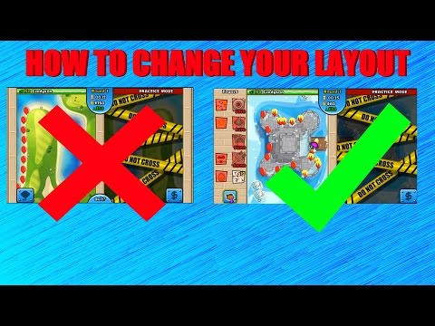 How To Change Your Layout! - Bloons TD Battles Tutorial