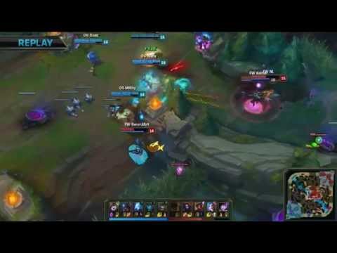 Kalista  Tahm Kench Combo - OG vs FW | League of Legends World Championship 2015