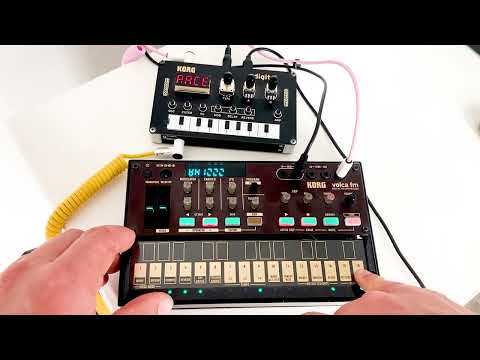 Micro Ambient Synth Setup - Korg Volca FM 2 & Korg NTS-1 - Digital Soundscape