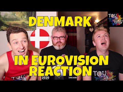 DENMARK IN EUROVISION - REACTION - ALL SONGS 1957-2020