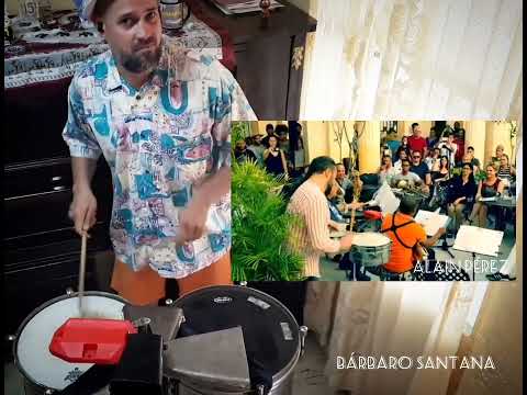 Alain Pérez el maestro de Cuba/ @AlainPerezTV  Reproduccion al timbal por Bárbaro Santana