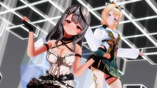 4K『jewel』風真いろは・沙花叉クロヱ【ホロライブMMD】