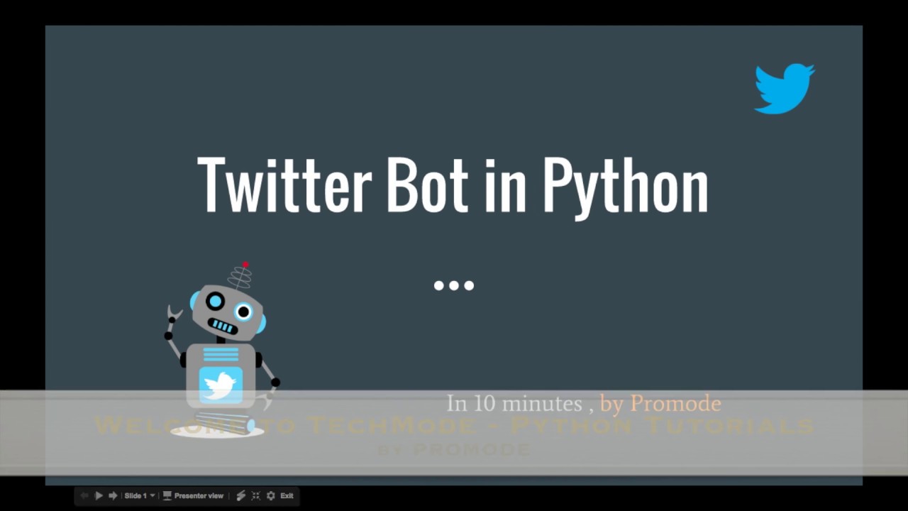 Using  Tweepy to post in Twitter in Python