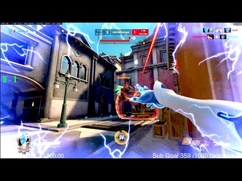 YZNSA MCCREE +ECHO + PHARAH - GAMEPLAY OVERWATCH SEASON 28 TOP 500