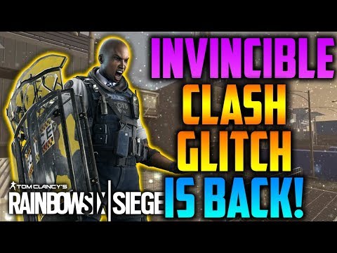 THE INSANE *OP* CLASH GLITCH IS BACK! *INVINCIBLE* - AFTER PATCH (NOT TUTORIAL) | Rainbow Six Siege