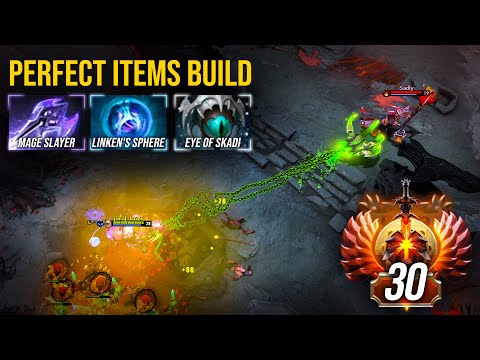 A TRUE PUDGE CARRY MUST LIKE THIS - PERFECT ITEMS BUILD BY MNZ | Pudge Official
