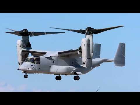 US Marine Core V-22 Osprey Demo