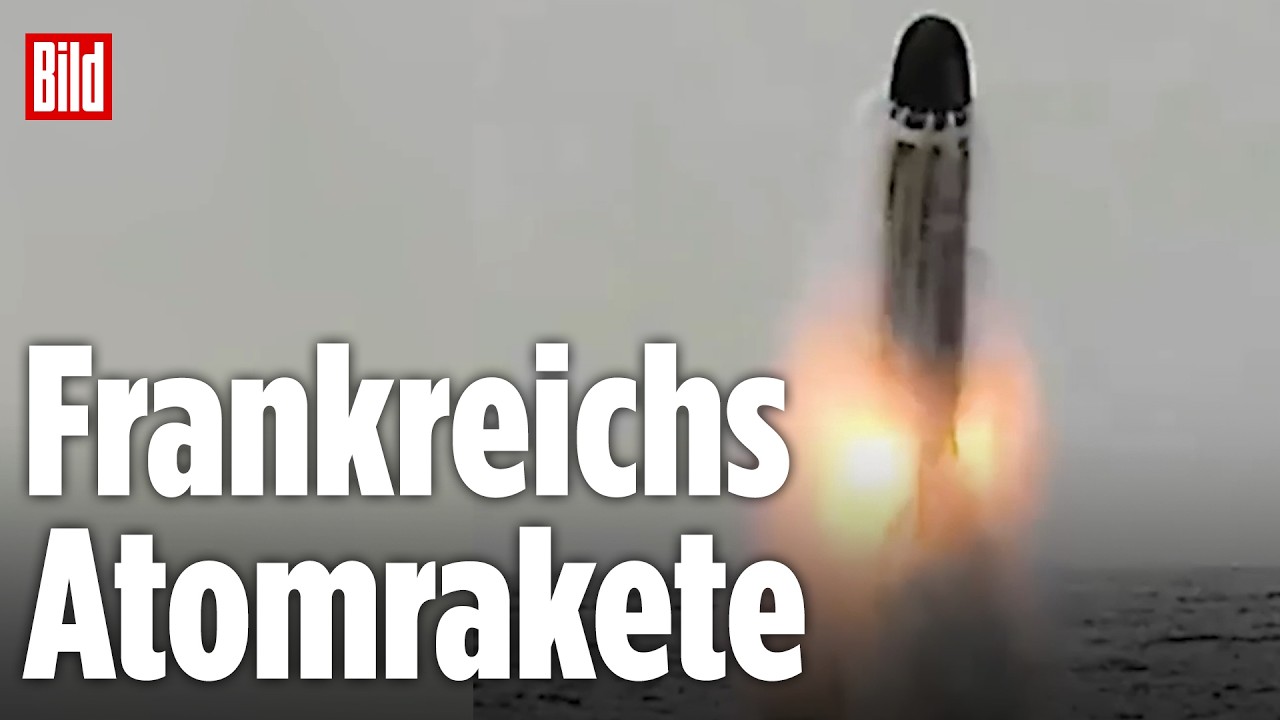 Sie hat eine Reichweite von 10.000 Kilometern: Frankreich testet Atomrakete