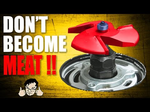 The SCARIEST router bit I've ever used! (How I survived...)