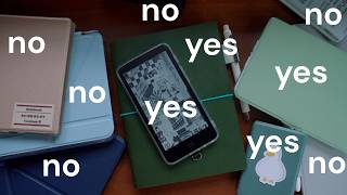 As an "e-ink YouTuber", here's what I ACTUALLY use