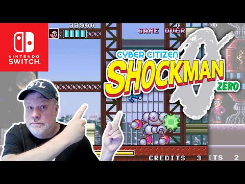 Cyber Citizen Shockman Zero LIVE Full Playthrough | Nintendo Switch | gogamego