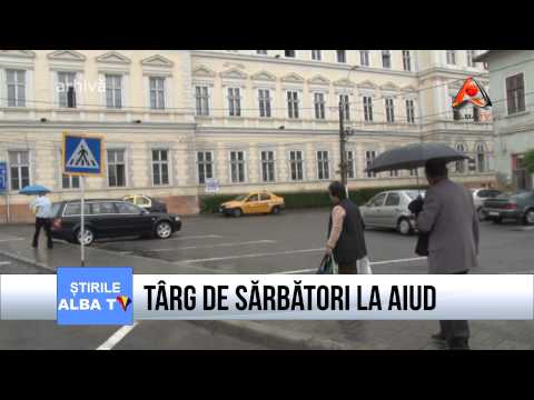 Targ de sarbatori la Aiud