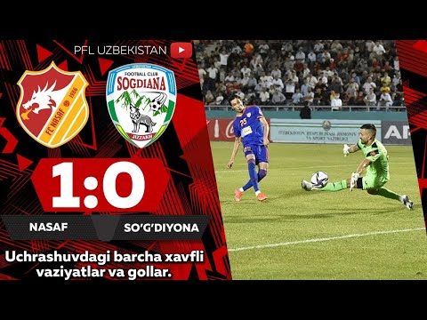Coca-Cola Superliga. 12-tur NASAF — SO'G'DIYONA 1:0