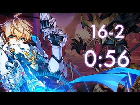 [엘소드/Elsword EU] Fatal Phantom (FP) Plegas's Reflection 16-2 0:56 - Solo EXP no party buff