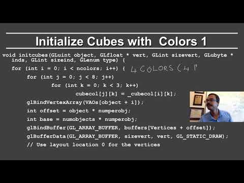 Online Graphics Course OpenGL 2: Basic Geometry Setup (OpenGL 3+)