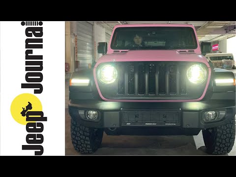 Jeep JL Wrangler Front Grille - Moper Satin Black Grille 82215114 Installation